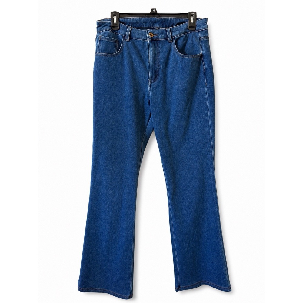 HALARA Blue Boot Cut Denim Pants